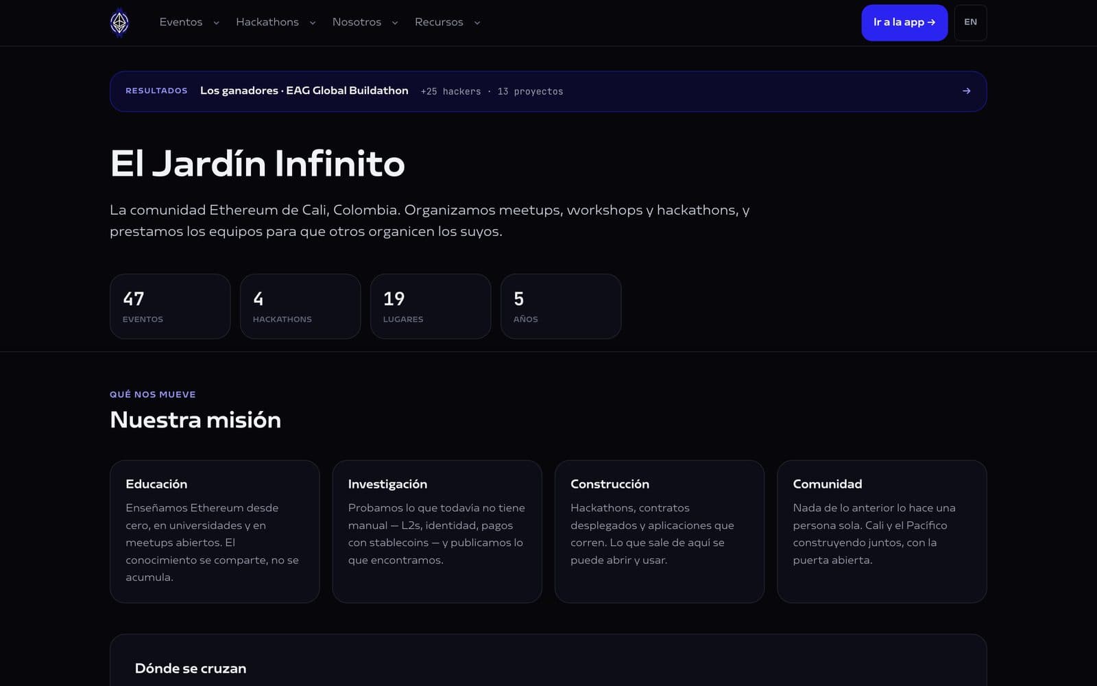 ETHCALI app
